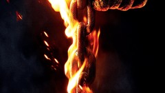 Ghost Rider flames chains movie posters