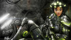 Ghost (Starcraft) woman video