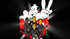 Ghostbusters The Simpsons logo humor bill murray Dan Aykroyd