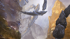 Giant artwork fantasy art collosus