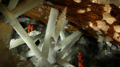 Giant crystal cave