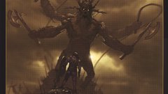 Giant fantasy art artwork