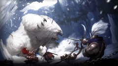 Giant polar fantasy art