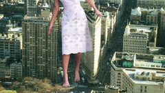 Giant woman Photo manipulation