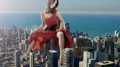 Giant woman Photo manipulation