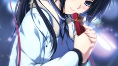 Gifts Ribbons blue eyes black hair Kimi to Issho ni Iizuki 