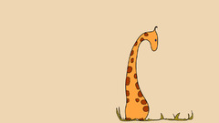 Giraffe Giraffes seeking illustrated