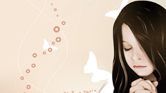 Girl abstract patterns Textures