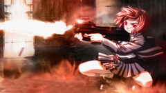 Girl contributing high