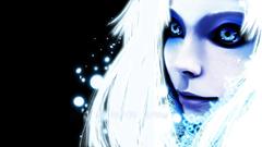 Girl face Photoshop artwork