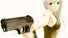 Girl gun Anime Manga ) With