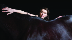 Girl horse photography Art