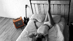 Girl Music dream guitar fantasize