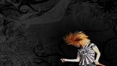 Girl red hairs singer