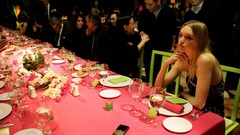 Girl widescreen food drinks