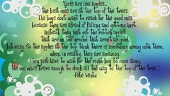 Girls are like apples