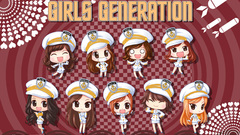 Girls Generation SNSD Chibi