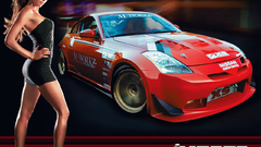 Girls hot Beauty cars Nissan