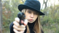 Girls with guns woman
