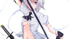 Girls with swords Simple