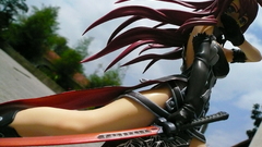 Girls with swords statuette