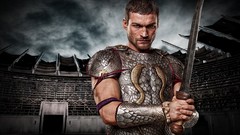 Gladiator TV shows Swords Spartacus andy whitfield armour