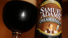 Glass alcohol bottles beers Sam Adams