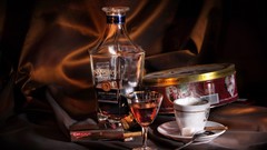 Glass alcohol drinks liquor