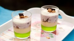 Glass desserts