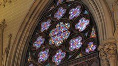 Glass Gothic Church window