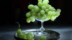 Glass grapes