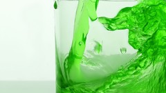 Glass Green liquid