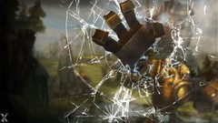Glass hands League of Legends broken glass video games 
