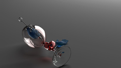 Glass Hearts glass art