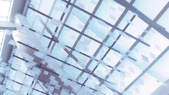 Glass interior modern architecture