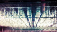 Glass lights modern architecture