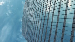Glass modern Skyscrapers architecture reflections buildings