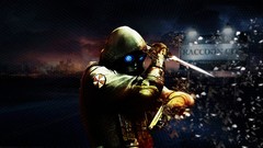 Glass Resident Evil Knives gloves pistols masks gas masks 