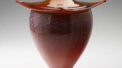 Glass vase Art