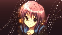 Glasses anime girls nagato yuki the melancholy of haruhi 