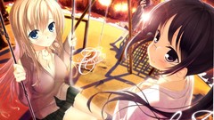 Glasses blondes long hair anime girls school uniforms boku wa 