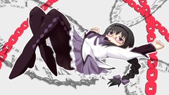 Glasses braids mahou shoujo madoka magica akemi homura mahou 
