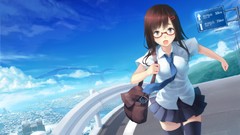 Glasses cities school uniforms seifuku meganekko original 