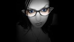 Glasses faces girls with