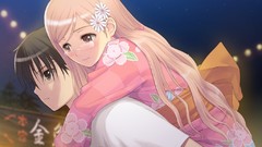 Glasses fault blondes anime girls brown eyes tony taka game cg 