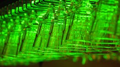 Glasses green. light pub