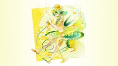 Glasses hats blondes anime girls short hair meganekko Simple 