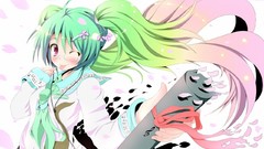 Glasses hatsune miku vocaloid meganekko