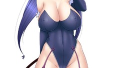 Glasses horns elves stockings tails cleavage demons Simple 