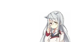 Glasses infinite stratos nekomimi animal ears Bodewig Laura